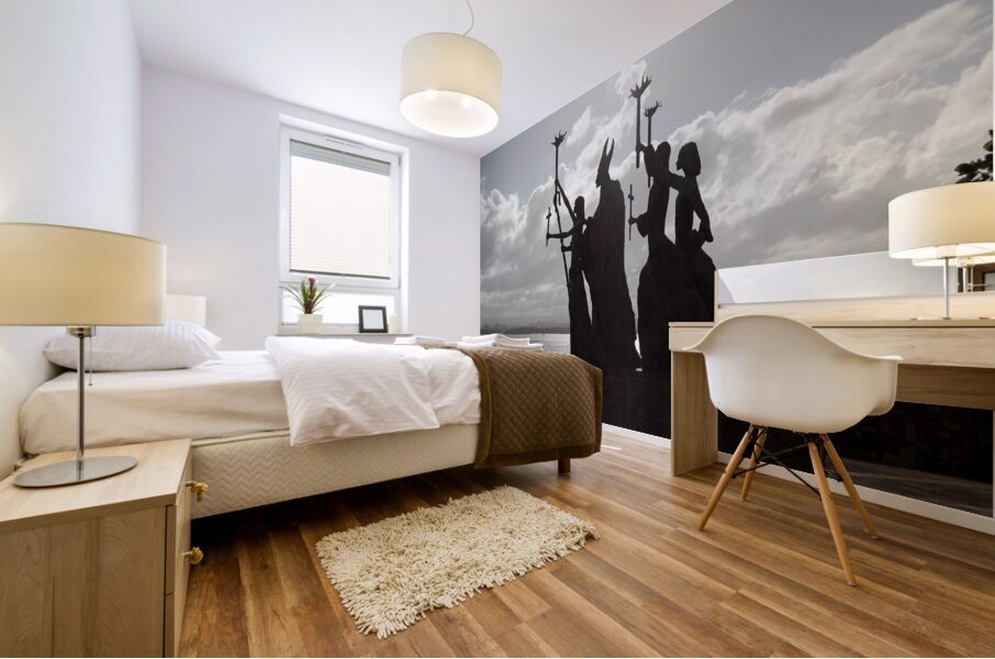 Legend of La Rogativa Mural print