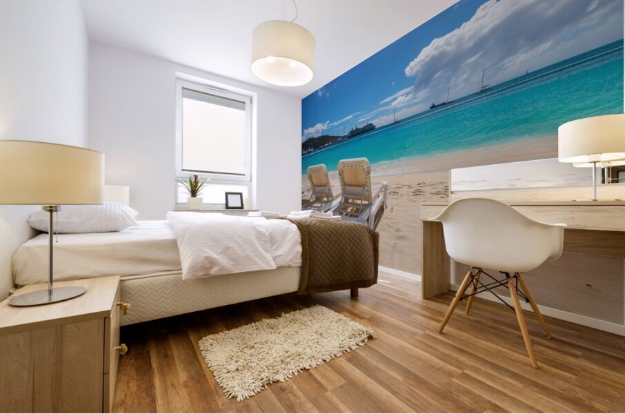 Waiting for Our Ship to Come In Impression murale