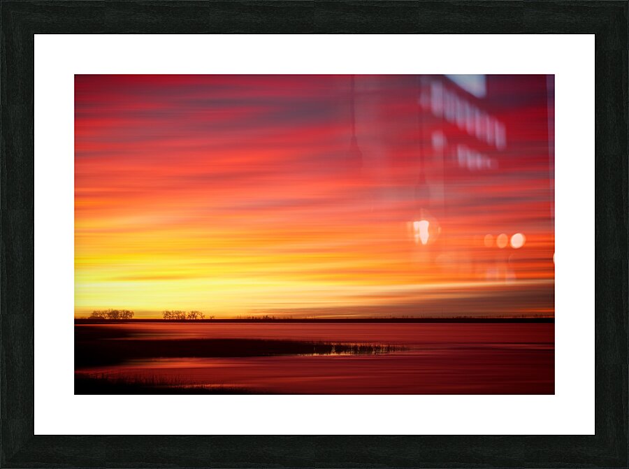 Sunrise Union Picture Frame print