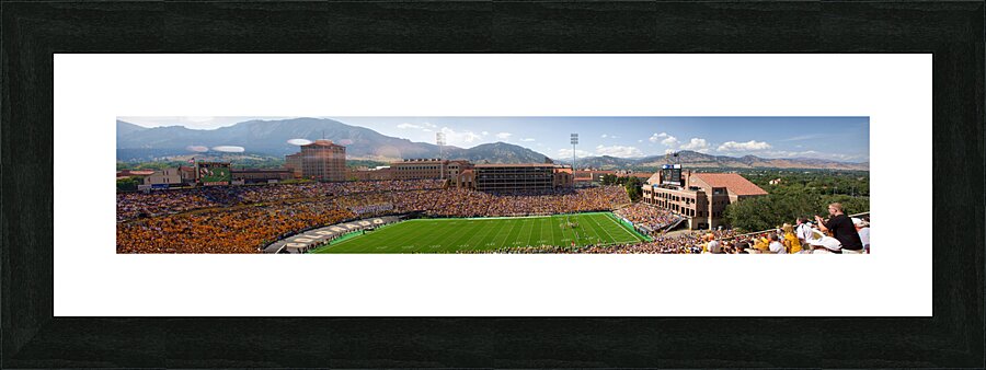 University of Colorado Boulder Folsom Field Long  Panorama Impression et Cadre photo