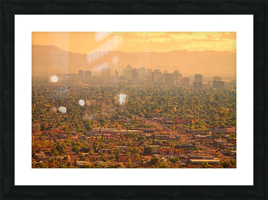 Phoenix Valley Of The Sun Picture Frame print