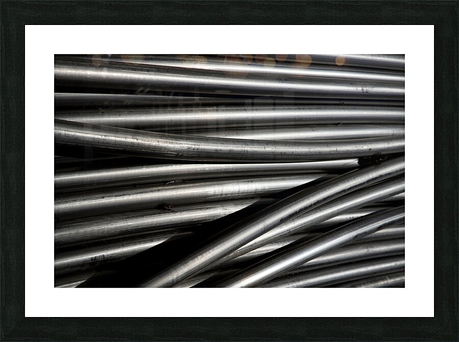 Tubular Abstact Art Number 2 Picture Frame print