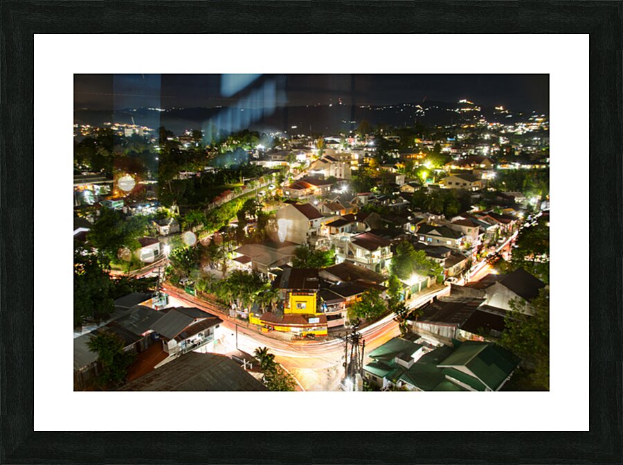 Night Lights of Escario   Cebu City Philippines Impression et Cadre photo