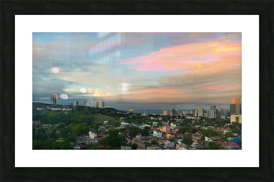 Lahug   Cebu City Sunset: A 41 Image Timed Stack Masterpiece Impression et Cadre photo