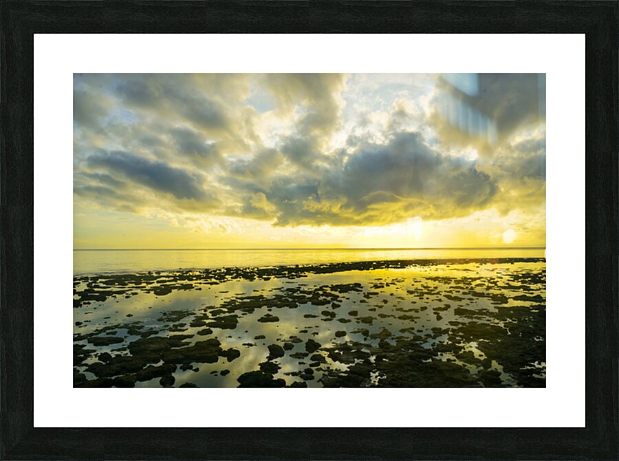Where the Sky Meets the Tides Picture Frame print