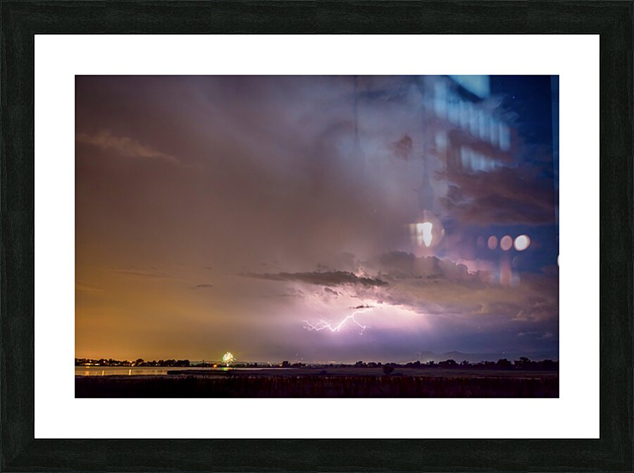 North To South Picture Frame print