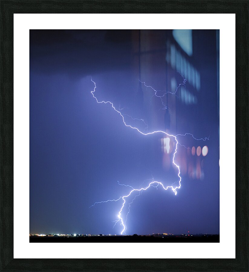Nature Strikes Picture Frame print
