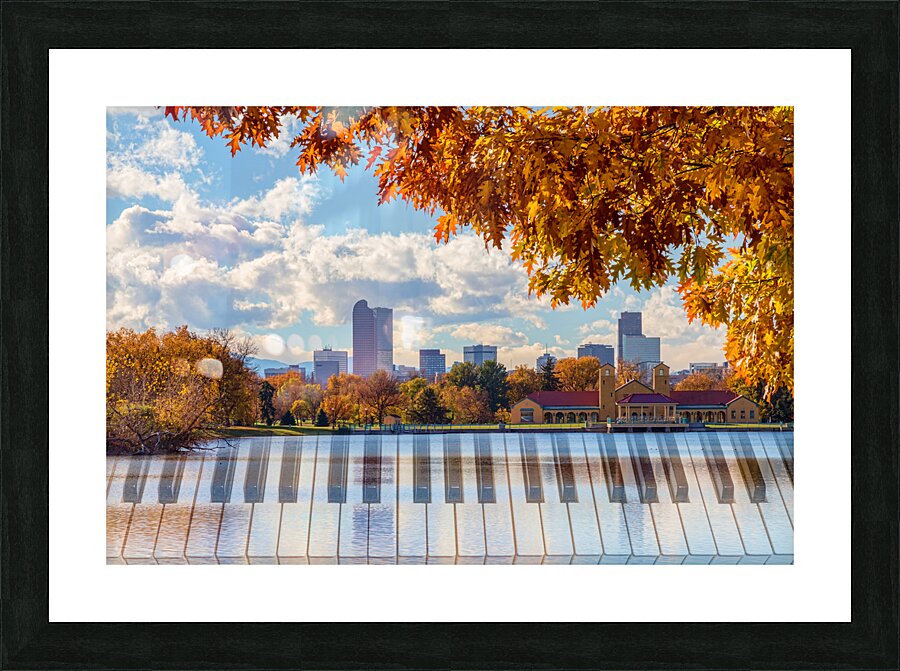Keys To The City of Denver Picture Frame print