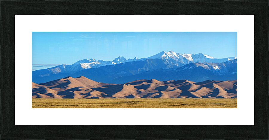 Colorado Great Sand Dunes Panorama Pt 1 Impression et Cadre photo