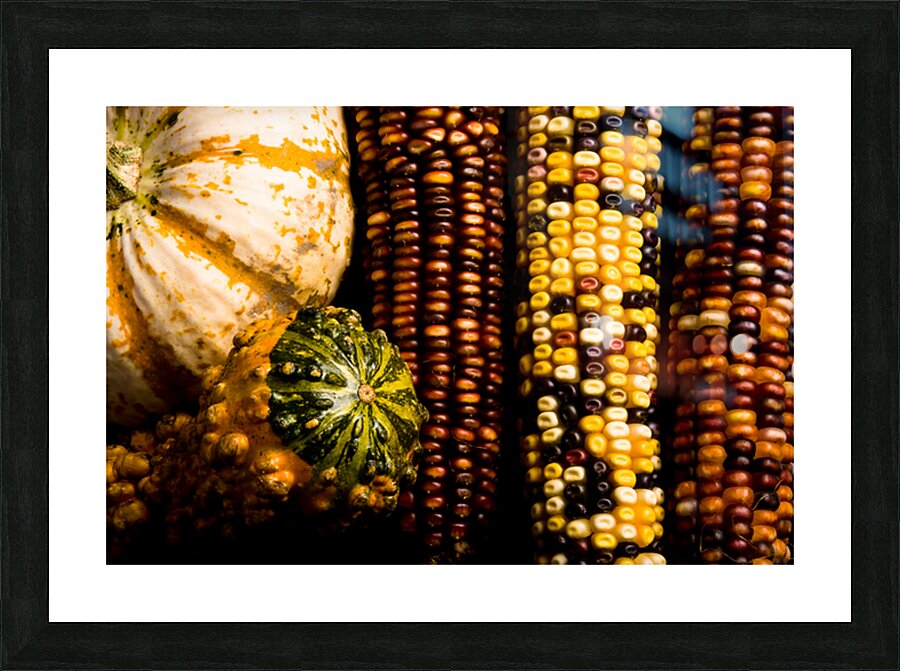 Natures Mosaic An Autumn Harvest Impression et Cadre photo