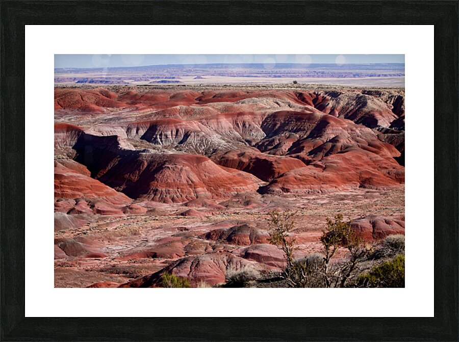 Painted Desert Arizona Colorful Badlands Landscape Picture Frame print