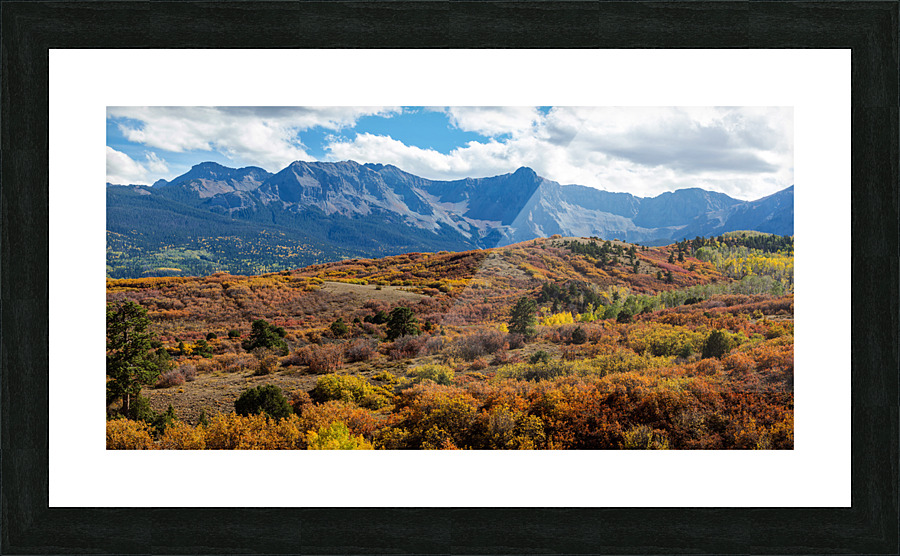 Colorado Painted Landscape Panorama PT1 Impression et Cadre photo