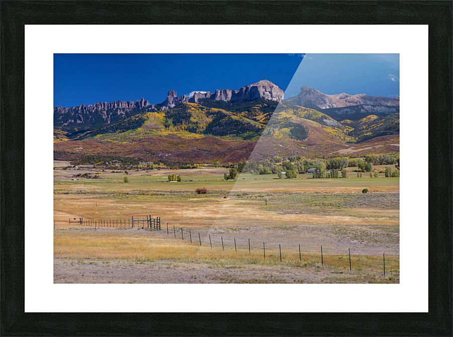 Courthouse Mountains Chimney Rock Peak Impression et Cadre photo