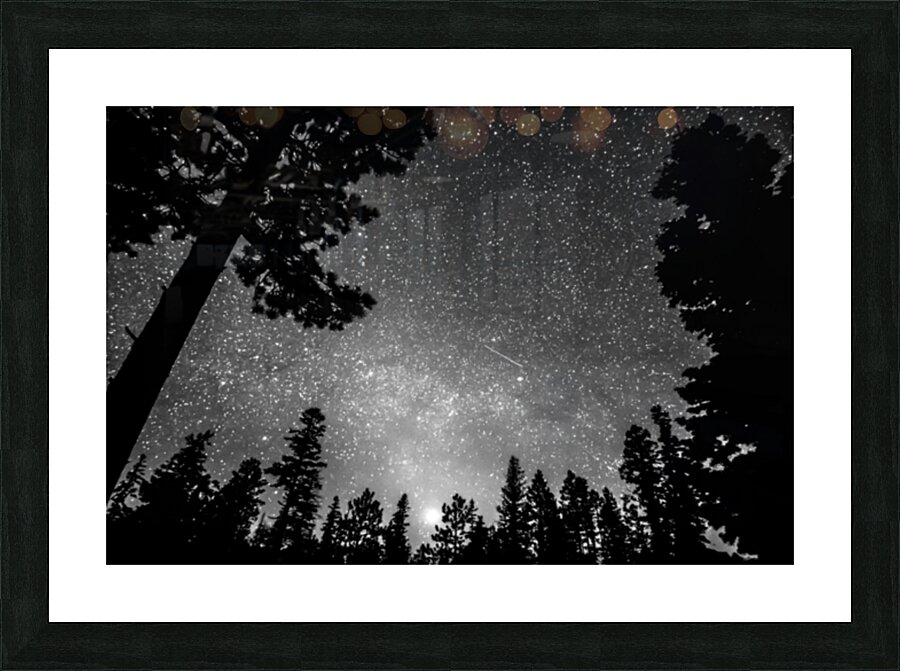 Dark Stellar Universe Deep Into The Night Picture Frame print