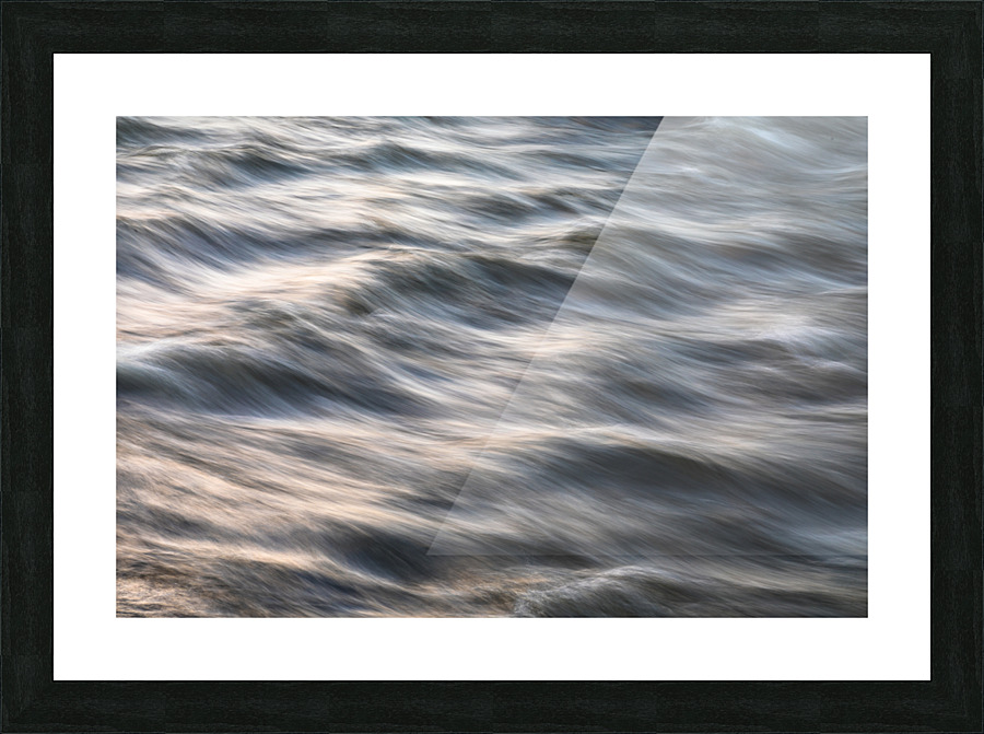South Boulder Creek Sunset Blurred Lines Impression et Cadre photo