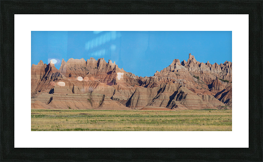 Breathtaking Panoramic Views - Badlands National Park from Conat Picture Frame print