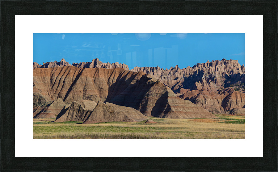 Breathtaking Panoramic Views - Badlands National Park Picture Frame print