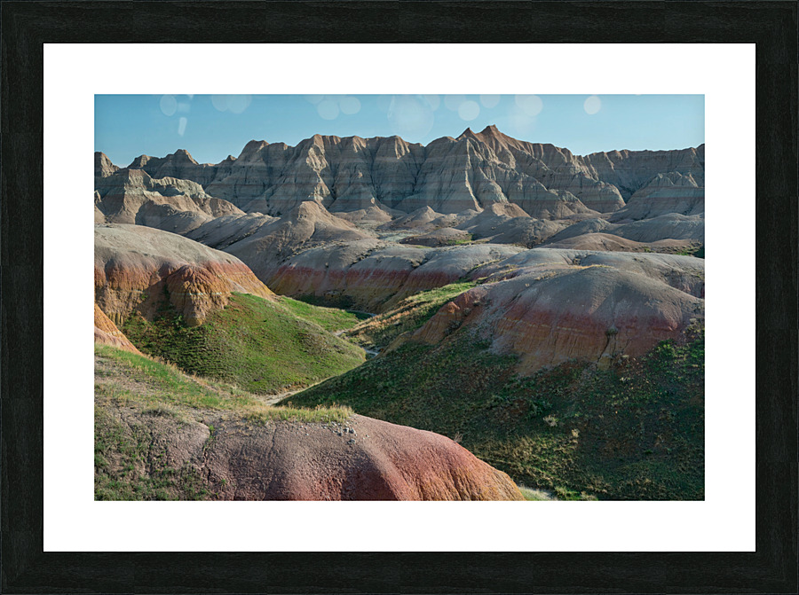 Sandcastle Dreams - The Enchanting Badlands of South Dakota Picture Frame print