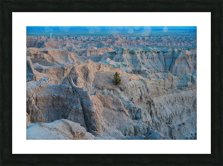 Enigmatic Beauty - Badlands National Parks Maze of Buttes Picture Frame print
