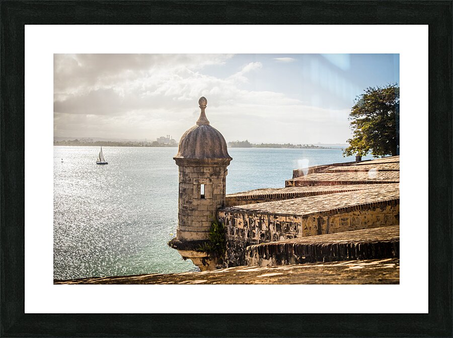A Picturesque Scene in San Juan Puerto Rico Picture Frame print