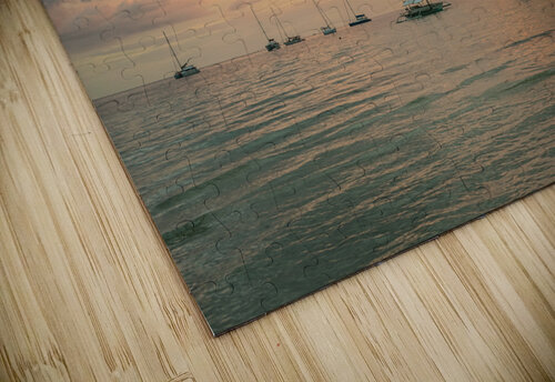 A Fleeting Glow Over Tranquil Waters Camotes Twilight Bo Insogna puzzle