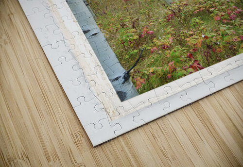 Forest Delight  White Window View Bo Insogna puzzle