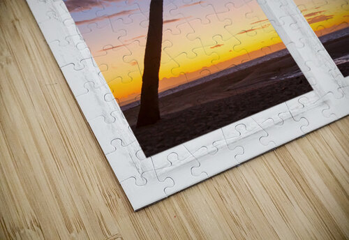 Tropical Paradise Colorful Sunset Whitewash W Bo Insogna puzzle