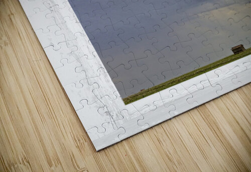 Western Storm Farmhouse Window View Bo Insogna puzzle