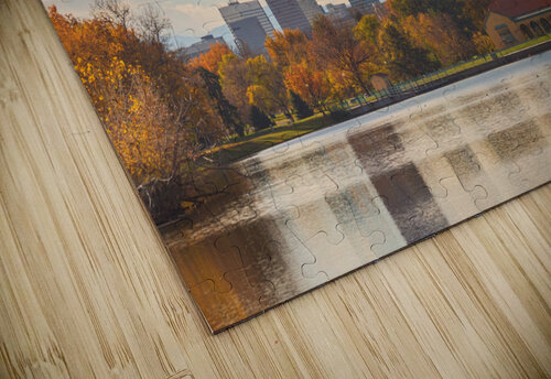 Denver Colorado Skyline Autumn View Bo Insogna puzzle