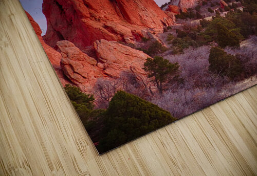 Garden Gods Sunset Sky Portrait Bo Insogna puzzle