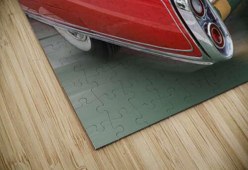 Back End of a Beautiful 1960 Red Cadillac Eldorado Bo Insogna puzzle