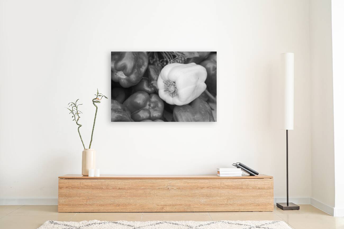 Albino Bullnose Pepper BW Reproduction