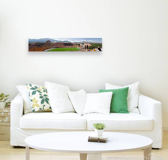 University of Colorado Boulder Folsom Field Long  Panorama Reproduction