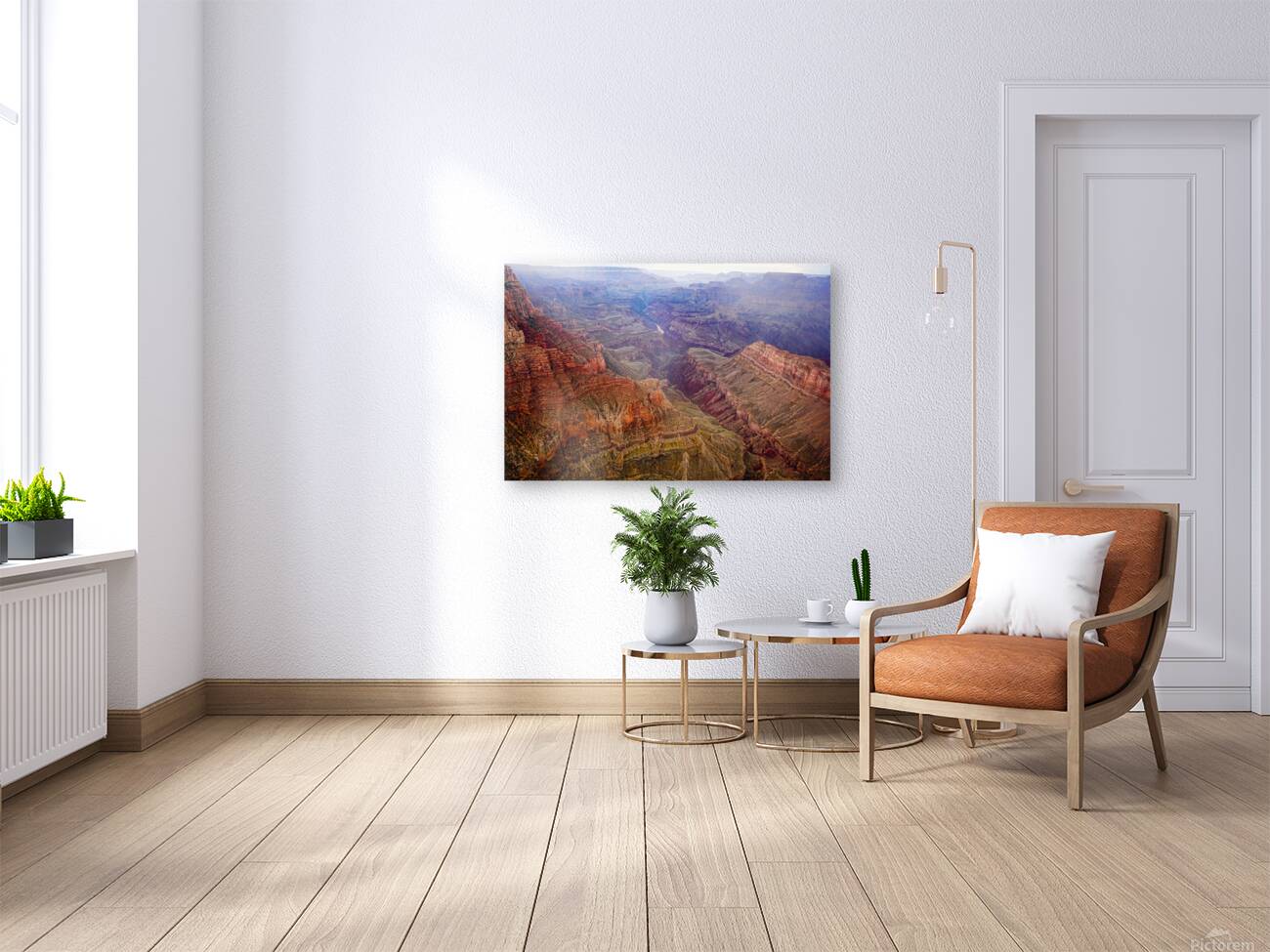Grand Canyon Morning Scenic View Reproduction
