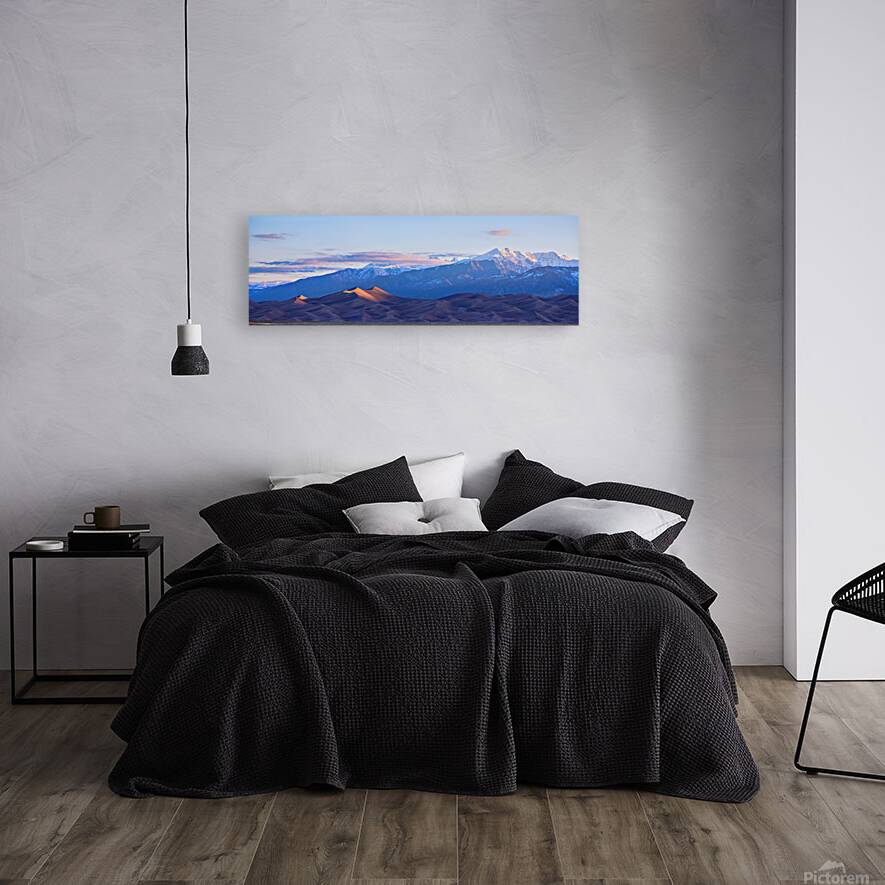 Colorado Sand Dunes First Light Sunrise Panorama Reproduction
