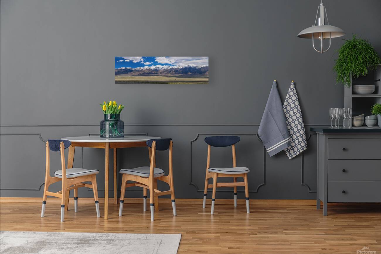 Colorado San de Cristo Mountains Panorama View Reproduction