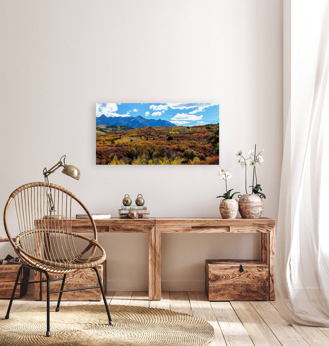 Colorado Painted Landscape Panorama PT2a Reproduction