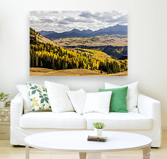 Autumn Season View Sneffles Ten Peak Reproduction