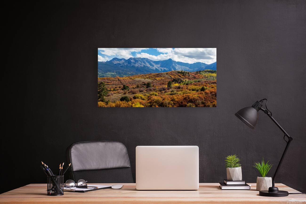 Colorado Painted Landscape Panorama PT1a Reproduction