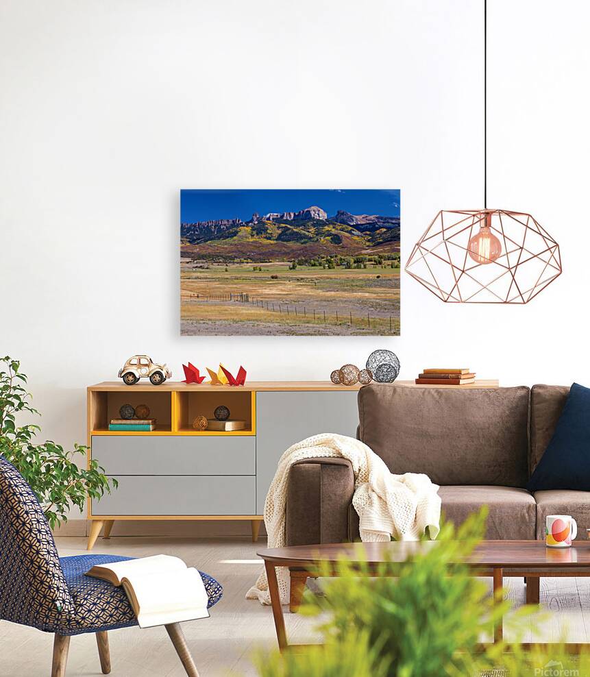 Courthouse Mountains Chimney Rock Peak Reproduction