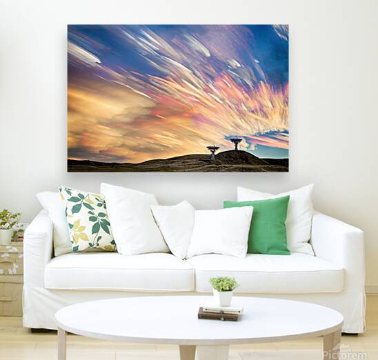 Sunset From Another Planet Reproduction