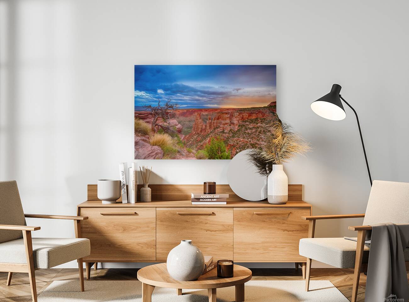 Colorado National Monument Evening Storms Reproduction