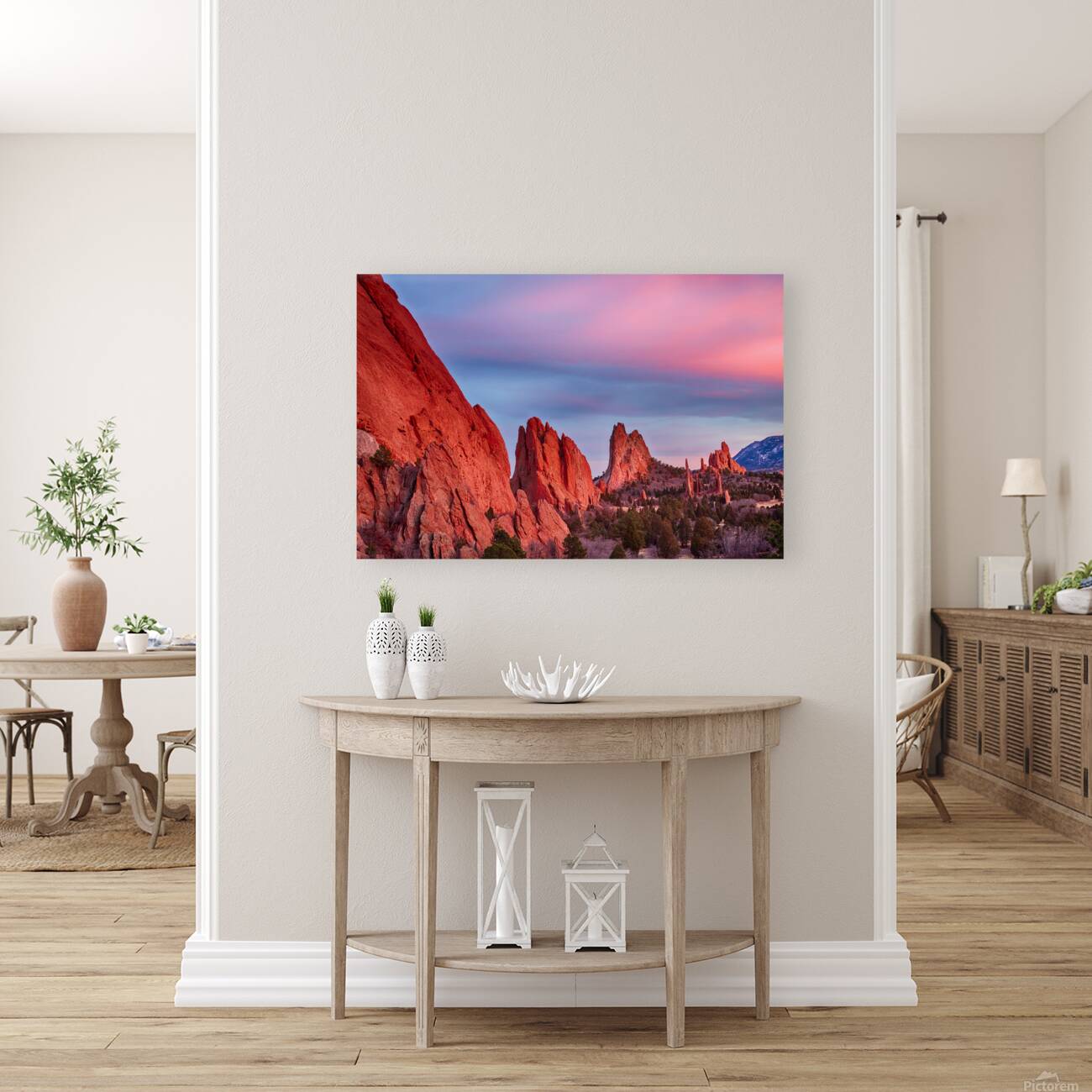 Garden of the Gods Sunset View 2 Reproduction