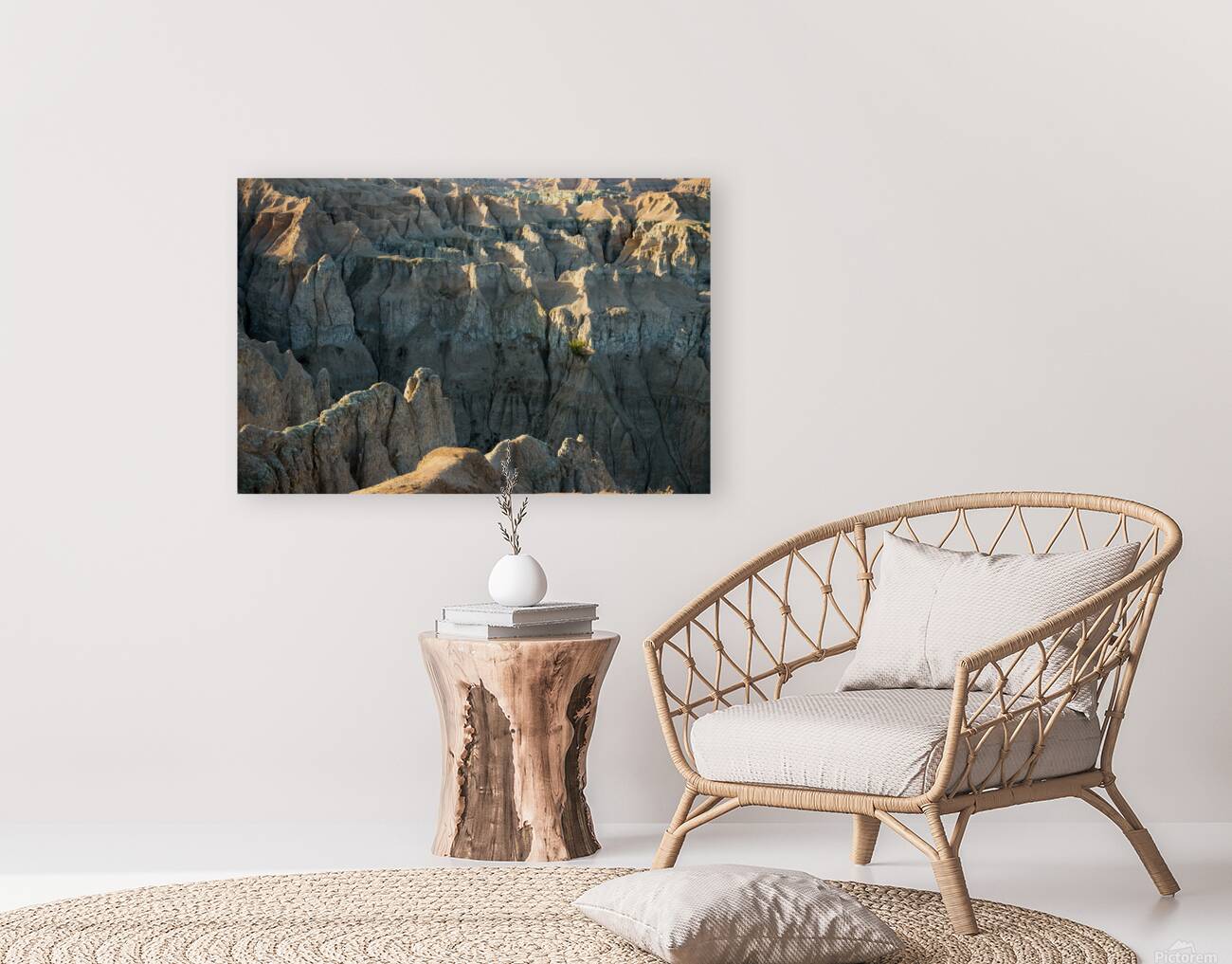 A Tapestry of Textures - Exploring the Badlands Reproduction