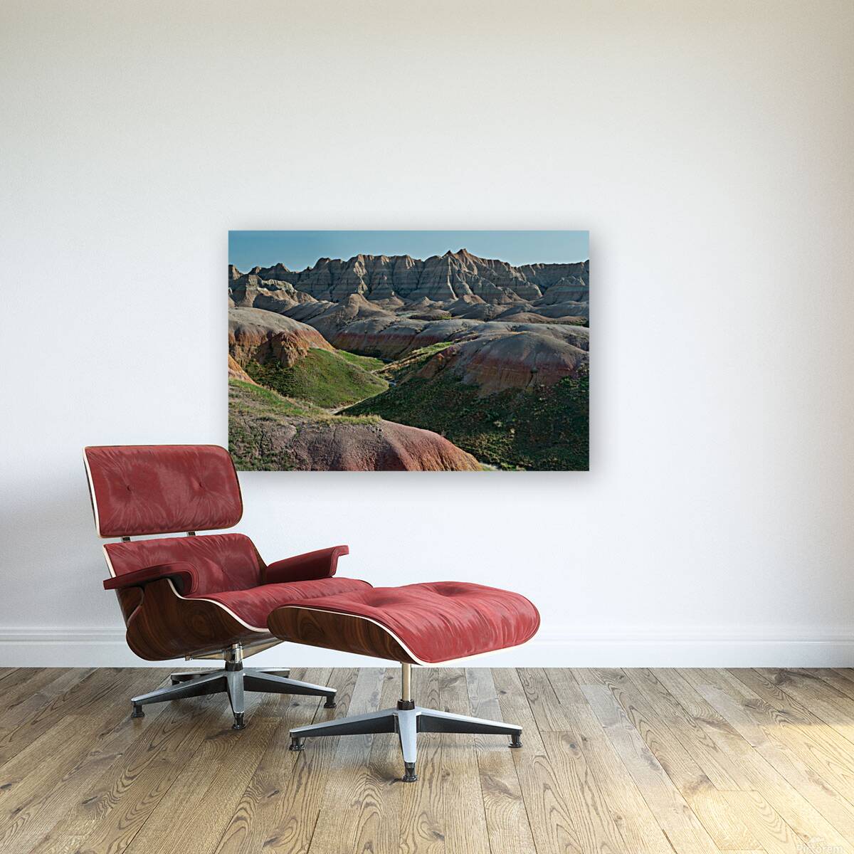 Sandcastle Dreams - The Enchanting Badlands of South Dakota Reproduction