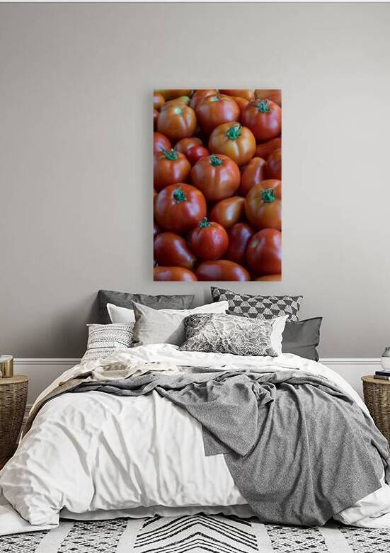 Fresh Ripe Tomatoes by Bo Insogna