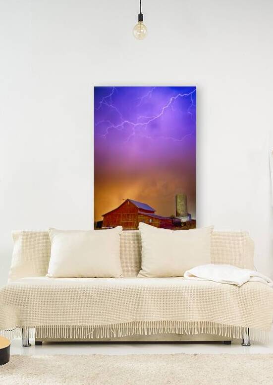 Colorful Country Storm by Bo Insogna