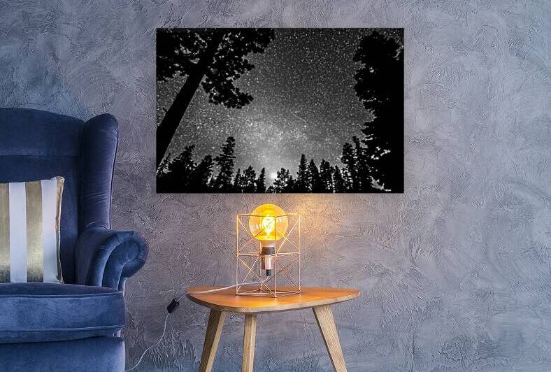 Dark Stellar Universe Deep Into The Night by Bo Insogna