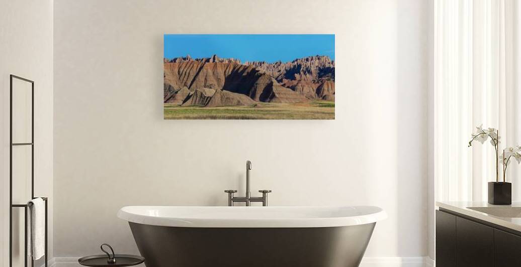 Breathtaking Panoramic Views - Badlands National Park by Bo Insogna