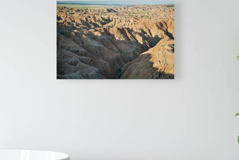 Natures Elegy Badlands Canyons Cracks and the Dance of Shadows by Bo Insogna